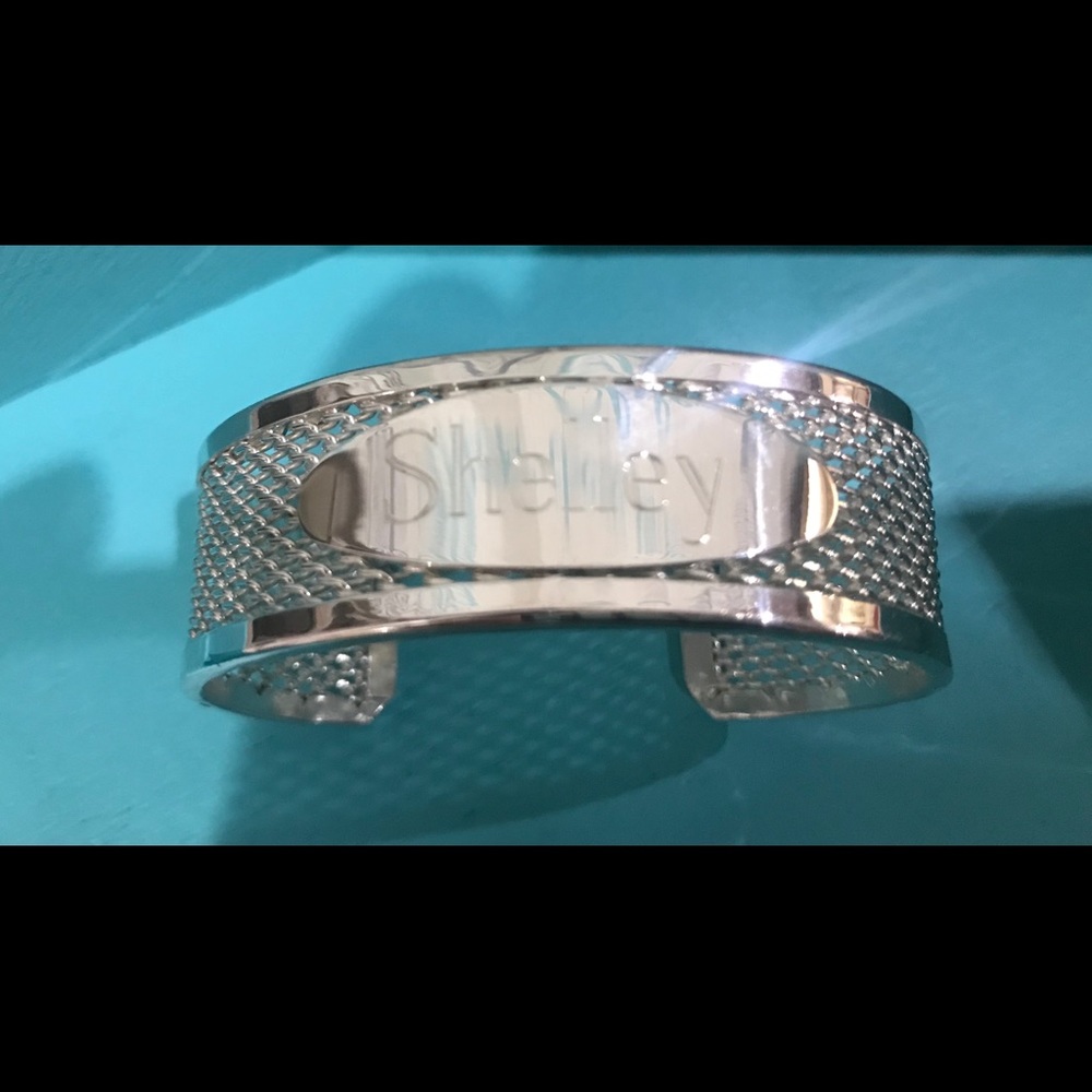 Shelley Sterling Silver Personalized Cuff